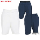 ショートパンツ メンズ MUスポーツ エムユー スポーツ M.U SPORTS MUSPORTS  ゴルフウェア