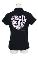 ハイネックシャツ レディース CECIL McBEE green セシルマクビー グリーン  ゴルフウェア