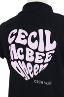 ハイネックシャツ レディース CECIL McBEE green セシルマクビー グリーン  ゴルフウェア
