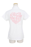 ハイネックシャツ レディース CECIL McBEE green セシルマクビー グリーン  ゴルフウェア