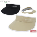サンバイザー レディース CECIL McBEE green セシルマクビー グリーン  ゴルフ