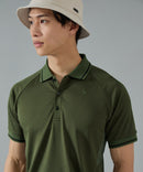 Polo Shirt Men's Jun and Rope Noir JUN & Rope Golf Wear
