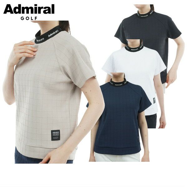 【新品未使用】 ゴルフウェア Admiral レディースシャツ Sサイズ ハイネックシャツ レディース アドミラルゴルフ Admiral Golf