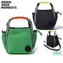 男士和女人的购物袋绿色边缘猴子绿色边缘猴子高尔夫