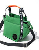 男士和女人的购物袋绿色边缘猴子绿色边缘猴子高尔夫