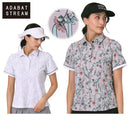 Polo shirt for women ADABAT STREAM 2025 Fall/Winter New Golf Wear