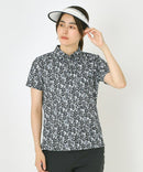Women's polo shirt adabat adabat 2025 autumn/winter new golf wear