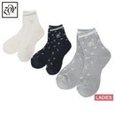 クルー丈ソックス レディース ゾーイ ZOY 2025 秋冬 新作 ゴルフ