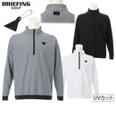 ポロシャツ長袖 メンズ ブリーフィング ゴルフ BRIEFING GOLF 2025 秋冬 新作 ゴルフウェア
