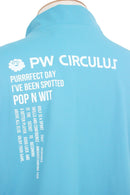 ポロシャツ メンズ ピーダブリュサーキュラス PW CIRCULUS 2025 秋冬 新作 ゴルフウェア