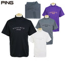 High neck shirt for men Ping 2025 Fall/Winter New Golf Wear