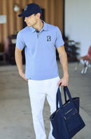 Men's Polo Shirt ROSASEN 2025 Fall/Winter New Golf Wear