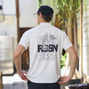 High neck shirt for men ROSASEN 2025 Autumn/Winter New Golf Wear