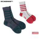 妇女袜子玫瑰扎玫瑰森2025秋冬新高尔夫