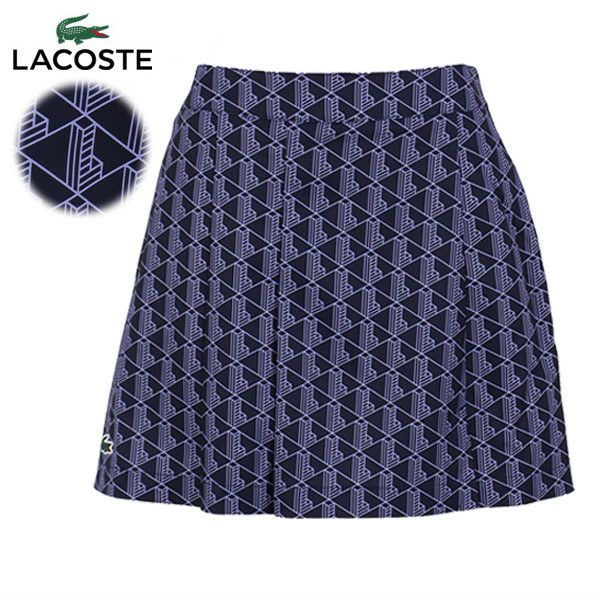 【送料無料】スカート レディース ラコステ ゴルフ LACOSTE GOLF 日本正規品 2025 秋冬 新作 ゴルフウェア jf8653-99 スカート レディース ラコステ ゴルフ LACOSTE GOLF 日本正規品 2025