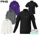 Polo Shirt Men's Ping PING 2025 Fall/Winter New Golf Wear