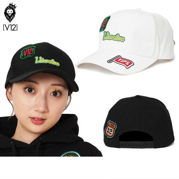 V12 ゴルフ キャップ V12 CUP 2025 キャップ メンズ レディース V12 ゴルフ ヴィ・トゥエルブ 2025 秋冬