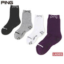 女子袜子ping 2025秋冬新高尔夫