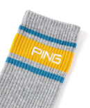 Middle socks for men Ping PING 2025 Fall/Winter New Golf