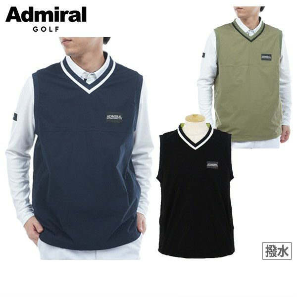【大感謝祭P10倍】【送料無料】ベスト メンズ アドミラルゴルフ Admiral Golf 日本正規品 2025 秋冬 新作 ゴルフウェア adma551 ベスト メンズ アドミラルゴルフ Admiral Golf 日本正規品 2025 秋冬