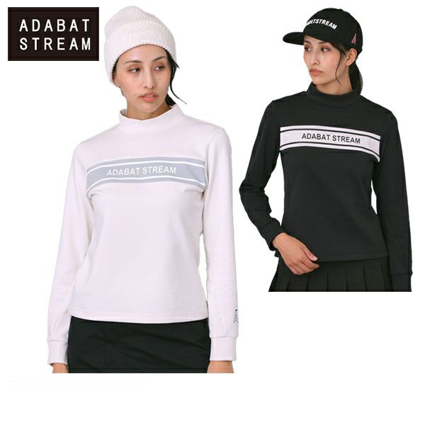 【タイムセール 12/23 13:00迄】ハイネックシャツ レディース アダバット ストリーム ADABAT STREAM 2025 秋冬 新作 ゴルフウェア s70-14921 OFF ハイネックシャツ レディース アダバット ストリーム ADABAT STREAM