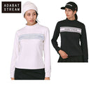 High neck shirt for women ADABAT STREAM 2025 Fall/Winter New Golf Wear