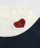 High neck shirt for women PICONE CLUB 2025 Fall/Winter New Golf Wear