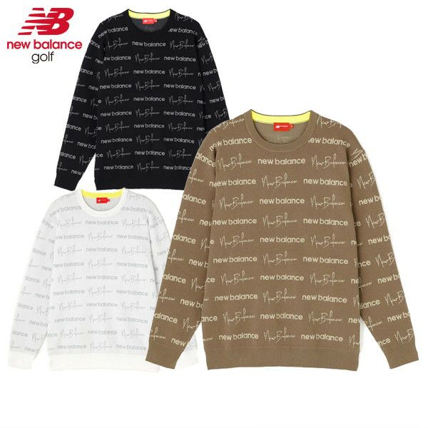 new balance ゴルフ セーター New Balance ニューバランス ゴルフウェア 長袖セーター 春 夏 CREW