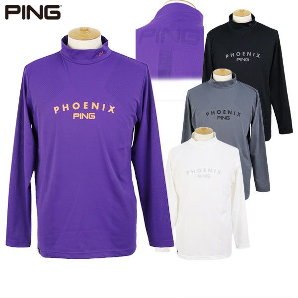 【大感謝祭P10倍】【送料無料】【メール便対応】ハイネックシャツ メンズ ピン PING 2025 秋冬 新作 ゴルフウェア 621-5266801 ハイネックシャツ メンズ ピン PING 2025 秋冬 新作 ゴルフウェア