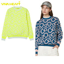Women's sweater VIVA HEART 2025 Fall/Winter New Golf Wear