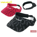 サンバイザー レディース ビバハート VIVA HEART 2025 秋冬 新作 ゴルフ