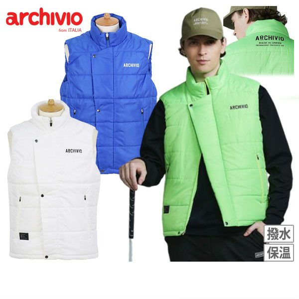 ベスト メンズ アルチビオ archivio 2025 秋冬 新作 ゴルフウェア