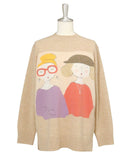 女子工作室Piccone Studio Picone 2025秋季/冬季新的毛衣