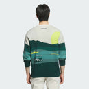 Men's sweater adidas golf adidas Golf Japan genuine product 2025 autumn/winter new golf wear jvu98