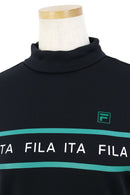 高领衬衫女士菲拉菲拉高尔夫FILA GOLF 2025秋冬新款高尔夫运动服