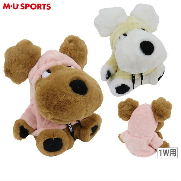MU SPORTS黒い犬型ゴルフヘッドカバー 最安値，新品 M-U SPORTS 可愛い