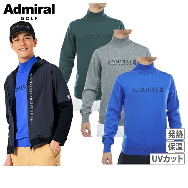【大感謝祭P10倍】【送料無料】セーター メンズ アドミラルゴルフ Admiral Golf 日本正規品 2025 秋冬 新作 ゴルフウェア adma588 セーター メンズ アドミラルゴルフ Admiral Golf 日本正規品 2025 秋冬
