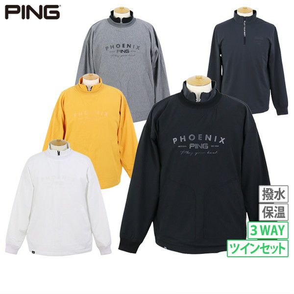 ブルゾン メンズ ピン PING 2025 秋冬 新作 ゴルフウェア
