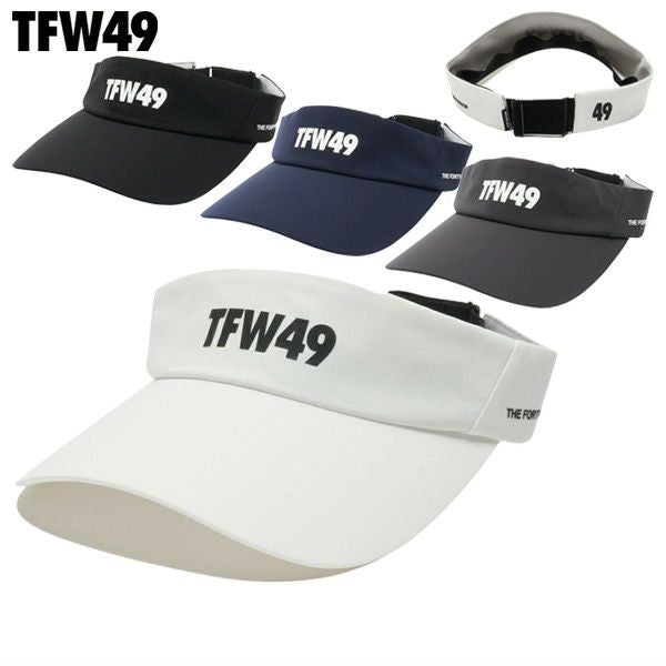 新品タグ付き⭐️2025 新作⭐️ TFW49サークルロゴ　バイザーS ホワイト 新品タグ付き⭐️2025 新作⭐️ TFW49サークルロゴ バイザーS ホワイト