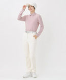 High neck shirt for women adabat adabat 2025 autumn/winter new golf wear