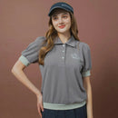 Polo shirt for women St. Christopher St. Christopher 2025 Fall/Winter New Golf Wear