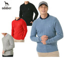 セーター メンズ アダバット adabat 2025 秋冬 新作 ゴルフウェア