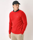 セーター メンズ アダバット adabat 2025 秋冬 新作 ゴルフウェア