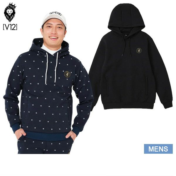 V12 ヴィトゥエルヴ スウェット パーカー フーディ ブラック 黒 Lサイズ V12 - WAKE PARKA | パーカー | ブラック | メンズ | ゴルフウェア