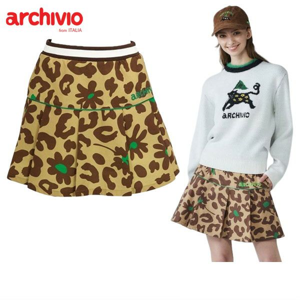 スカート レディース アルチビオ archivio 2025 秋冬 新作 ゴルフウェア