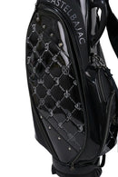 Caddy Bag Men's Women's CASTELBAJAC SPORT BLACK Line 2025 Fall/Winter New Golf