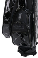 Caddy Bag Men's Women's CASTELBAJAC SPORT BLACK Line 2025 Fall/Winter New Golf