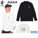 High Neck Shirt Men's Vitwelve Golf V12 Muta Marine Collaboration 2025 Fall/Winter New Golf Wear