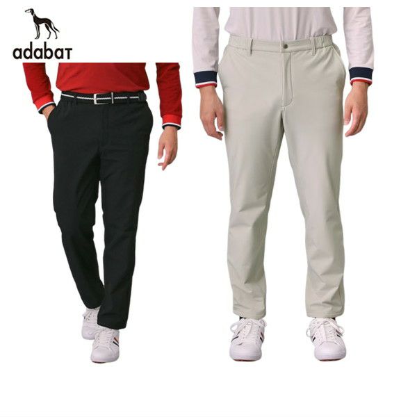 【タイムセール 12/23 13:00迄】ロングパンツ メンズ アダバット adabat 2025 秋冬 新作 ゴルフウェア 082-74942 OFF ロングパンツ メンズ アダバット adabat 2025 秋冬 新作 ゴルフウェア
