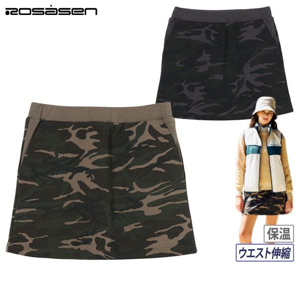 【送料無料】スカート レディース ロサーセン ROSASEN 2025 秋冬 新作 ゴルフウェア 045-74041 スカート レディース ロサーセン ROSASEN 2025 秋冬 新作 ゴルフウェア